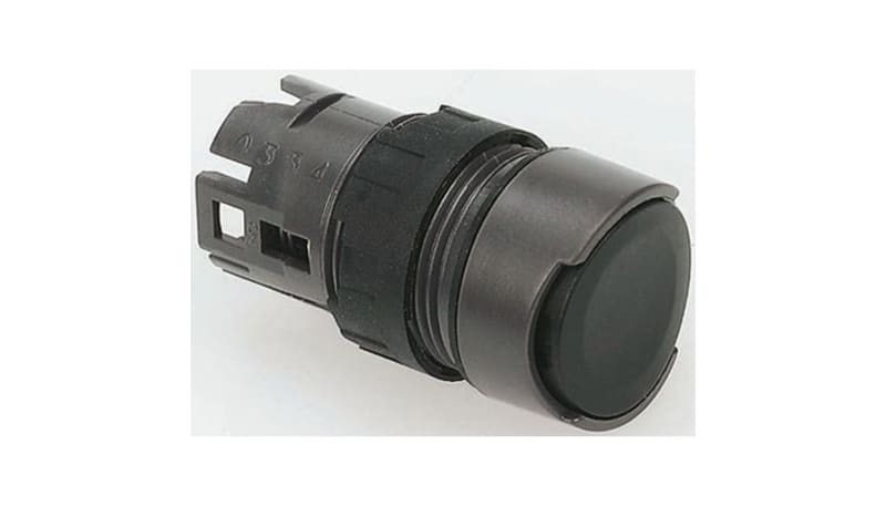 Schneider Electric ZB6AA1 White Push Button Head, Spring Return, 16mm ...