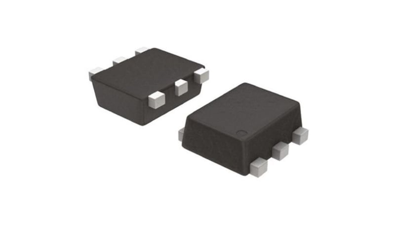ON Semiconductor ESD5205P6T6G ESD5205P6T6G, Quint Bi-Directional TVS ...
