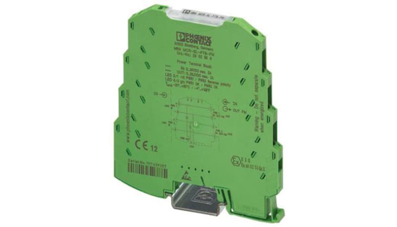 Phoenix Contact 2902958 Terminal Block Connector,Power,DIN Rail,Screw ...