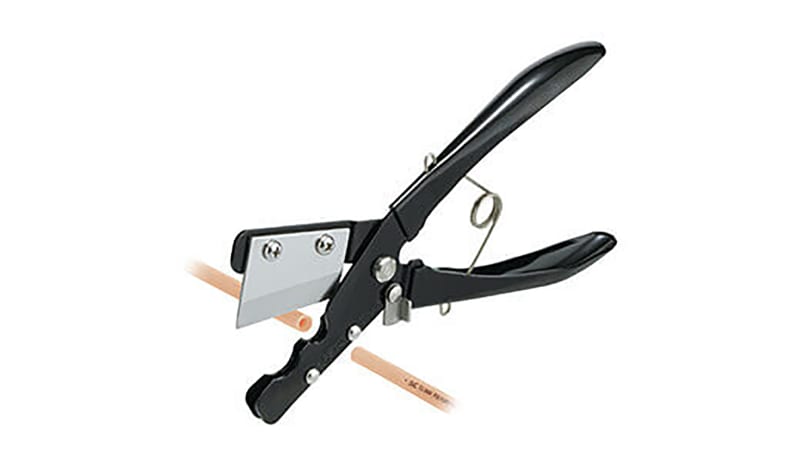 SNS TC-1 Tubing Cutter – Aluminum Body, SK5 Steel Blade, Cuts 1/4" To 1" Soft Hose (PU, PE, Nylon, PVC)