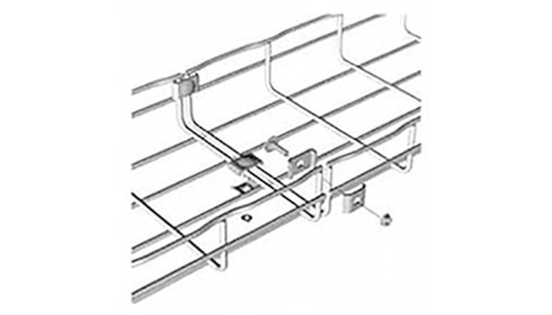 Cablofil CE30EZ Cable Mounting Bracket Stainless Steel Square Splice Washer