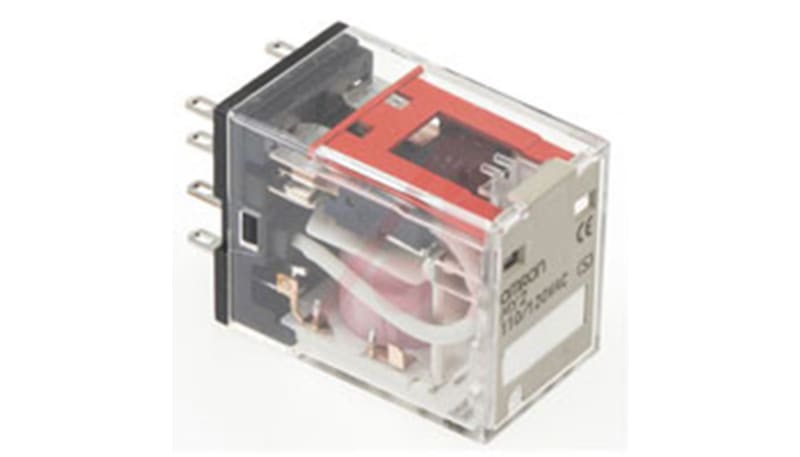 Omron Automation MY2 DC48 (S) Relay,E-Mech,DPDT,Ctrl-V 48VDC,10A,250VAC ...