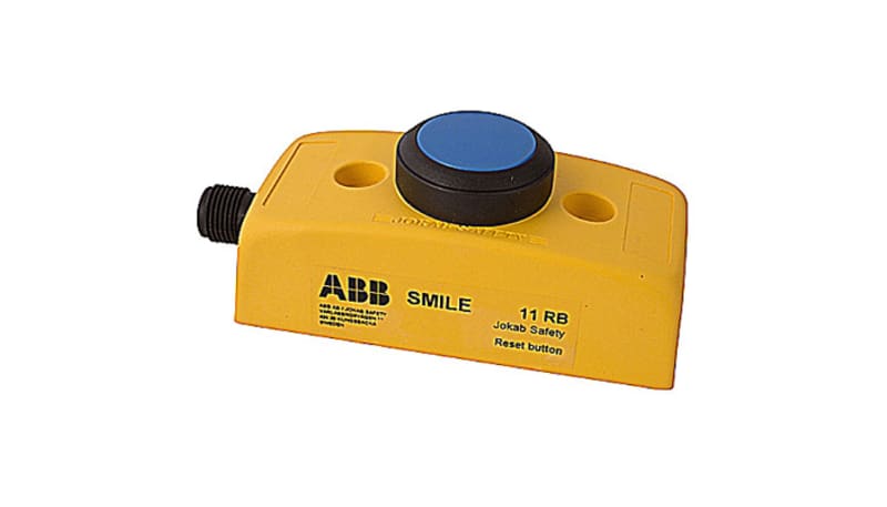 ABB Jokab Safety 2TLA030053R0100 E-Stop, Twist To Reset, Blue