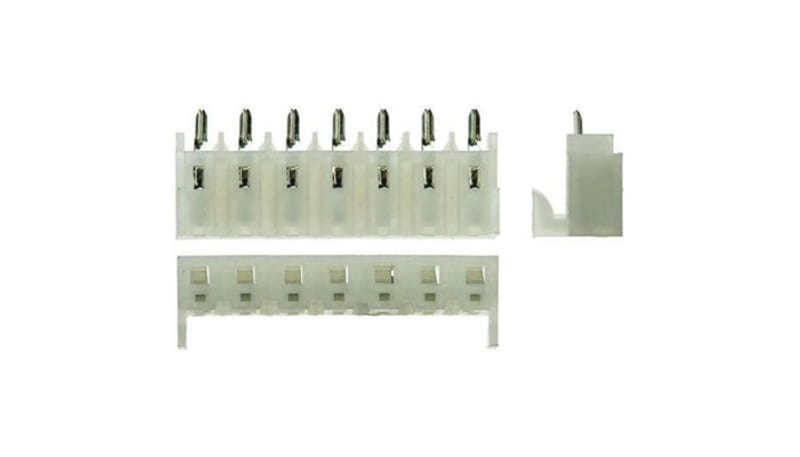 Molex Incorporated 10-10-1073 KK Series 5.08mm 7 Way 1 Row Straight PCB ...