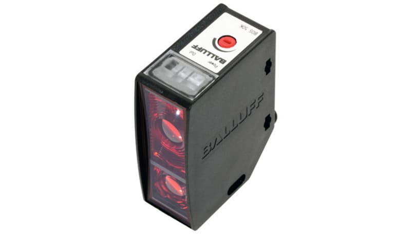 Balluff BOS01N7 Sensor, Photoelectric Diffuse, Large Block, Red light ...
