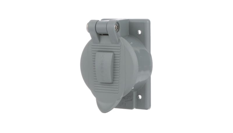 Hubbell Wiring Device-Kellems HBL7774WO Wallplate Weatherproof, 1-50A ...