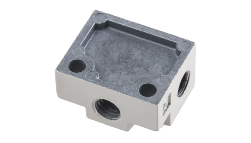 SMC VALVES V100-74-1 Single Sub-Plate, Die-cast Aluminum, V100 Series