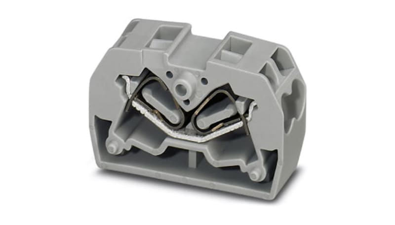 Phoenix Contact 3249172 Double-mini Flange terminal block, Spring-cage ...
