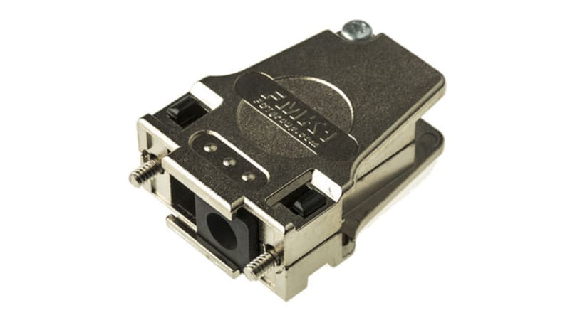 FCT by Molex 172704-0095 FMK Series Metal Angled D-sub Conn Backshell 9 ...