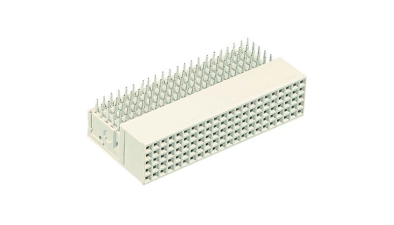 HARTING 17221252101 Backplane Connectors, Wt 20.00 g, 125 Contacts, Har ...