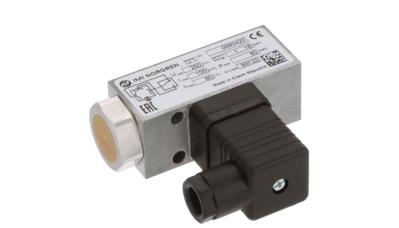 Norgren 0880420000000000 Pressure Switch, 1-16 bar, 1/4