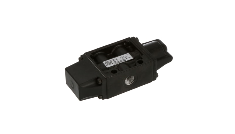 Norgren Thread Sensor Norgren K41DA00KS1KA2 Air Operated Valve, Spring Return, 1/4NPT, 3/2, 1 ...
