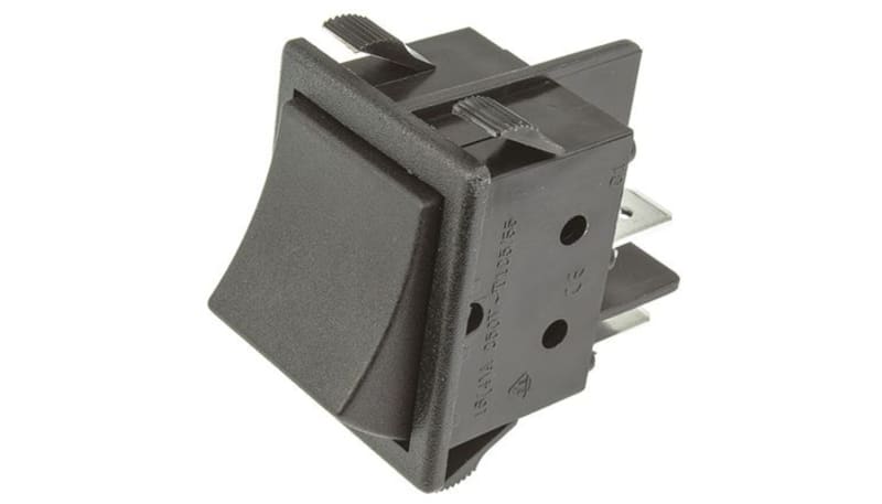 ZF Electronics WRG32F2BBBNN Switch,Rocker,DPST,ON-OFF,Concave,Non ...