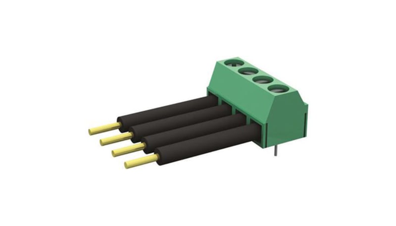 Amphenol FCI (Amphenol CS) 20020316-H101B01LF FCI Trm Blk,10Way/Pole ...