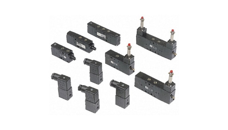 Pilot Valve Using Norgren X3064702 Norgren X3 G 1/4 5/2 Pilot/Pilot DIN Rail Pneumatic ...