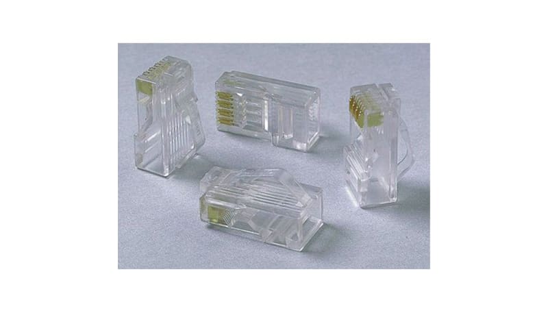 Panduit MP588-C Modular Plug, 8-Position, Use with 24 AWG, Cat5e
