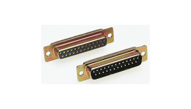 ITT Cannon DE-9S-A191-A197 9way solder original D socket,5A 1250Vac