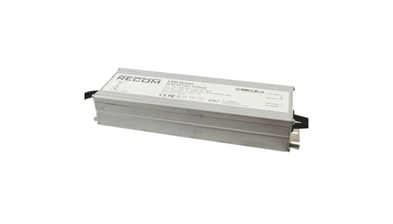 RECOM Power, Inc. RACD150-48-PSE Power Supply, AC-DC, LED Driver ...