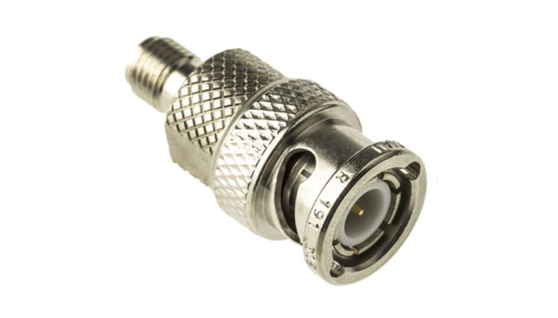 Two Band Radiall Socket RADIALL R191305000 Straight 50Ohms RF Adapter SMA Socket to BNC Plug 0 ...