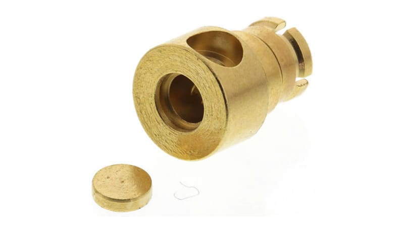 RADIALL R222152000W SMP Female 90o Plug,solder,full detent