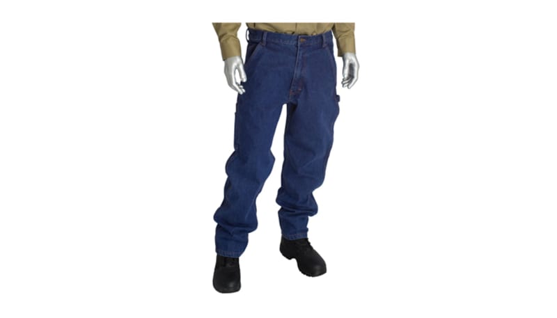 Protective Industrial Products 385-FRCJ-5032 Carpenter Jeans;Blue;100% ...