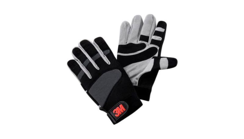 3M WGS-1 Glove; Small, Black/Grey; 1 pair