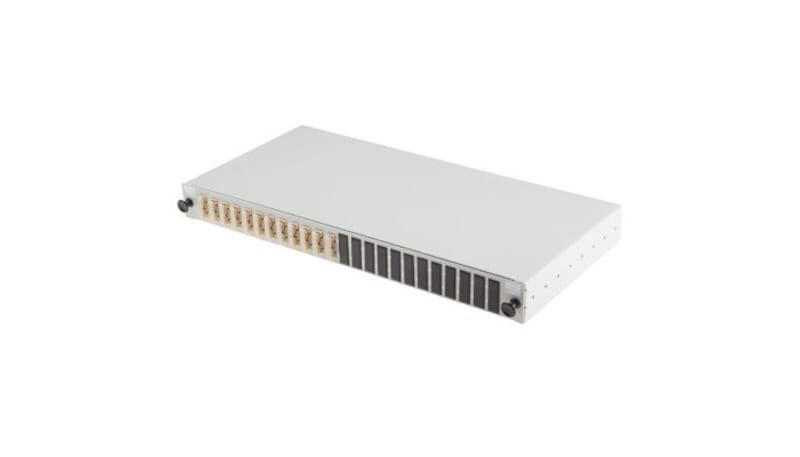 RS PRO 5368755 12 Port SC Multimode Duplex Fibre Optic Patch Panel with ...
