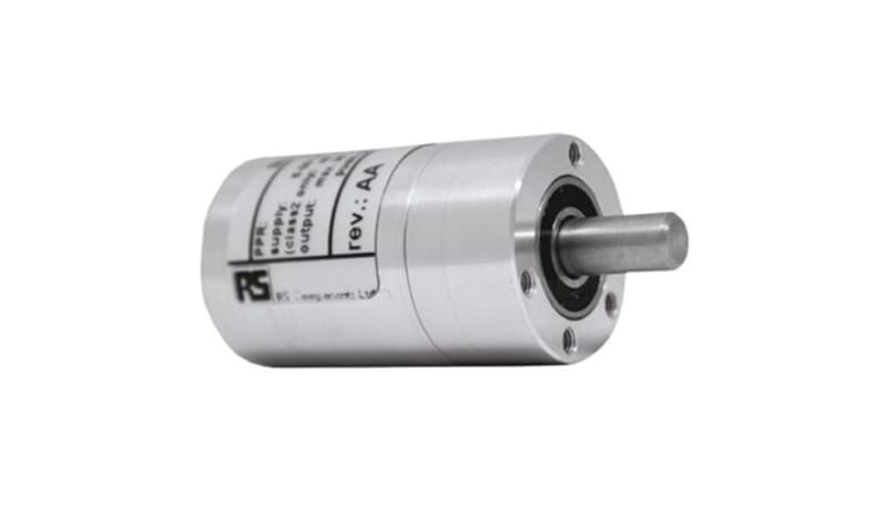 Hall Effect Rotarty Encoder Rugged RS PRO 7950968 Hall Effect HTL Inverted Rotary Encoder, 12000rpm, 256 ...