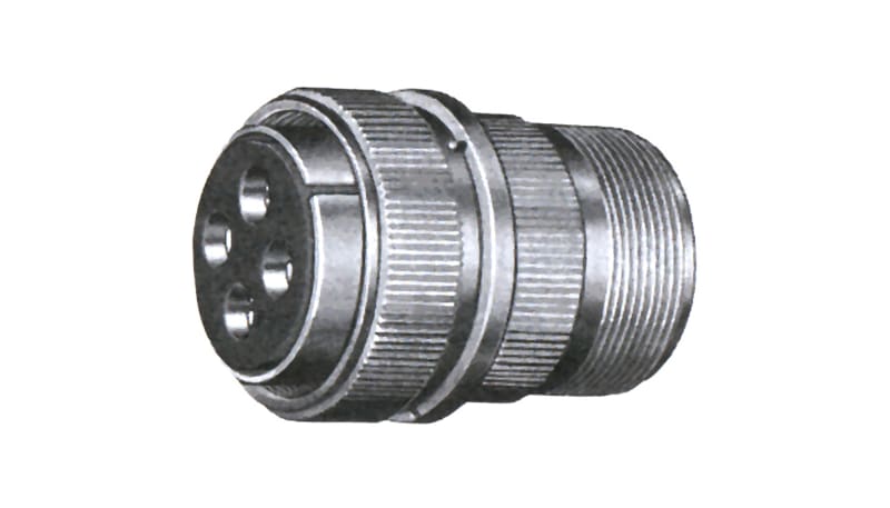 Amphenol Industrial MS3106A20-3P Connector Circular 3P Size 20 Straight ...