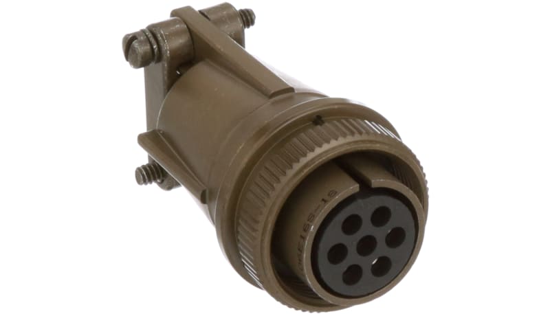 Amphenol Industrial MS3106E16S-1S Circular Connector, 7 Positions ...
