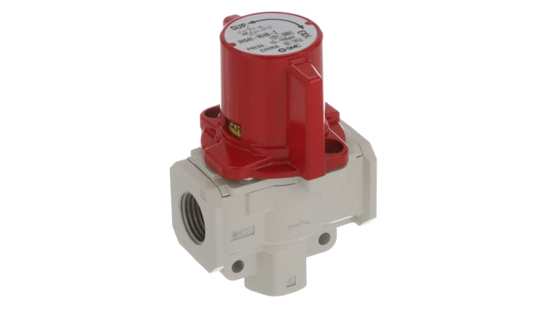SMC Corporation VHS40-N04B-Z Valve, relief, sgl act, 1/2NPT, 3