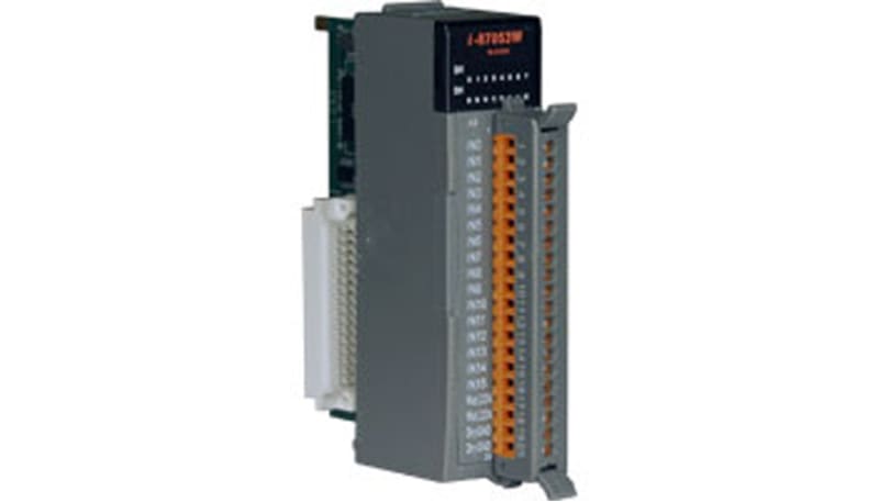 ICP I-87053W-A5-G PLC Expansion Module, 16 Isolated Digital Input, 68 ...