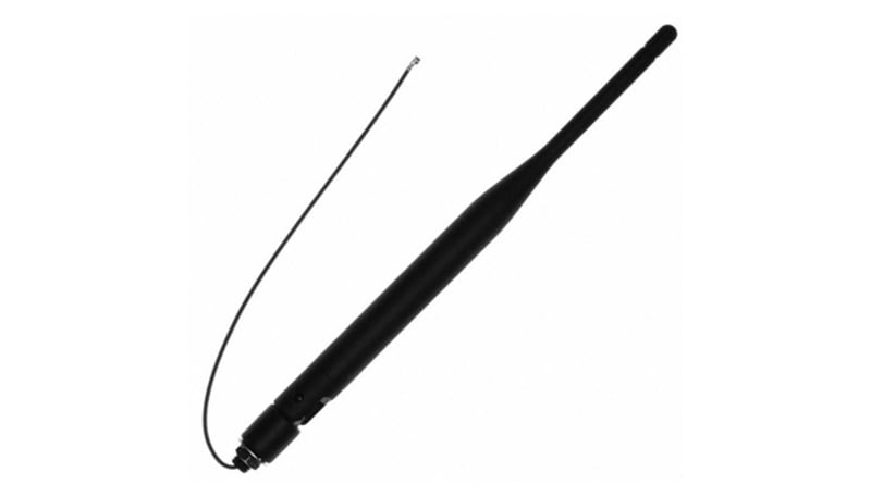 TE Connectivity 0600-00039 S151FL-6-PX-2450S, 7 in. Antenna, 5dBi, RA ...