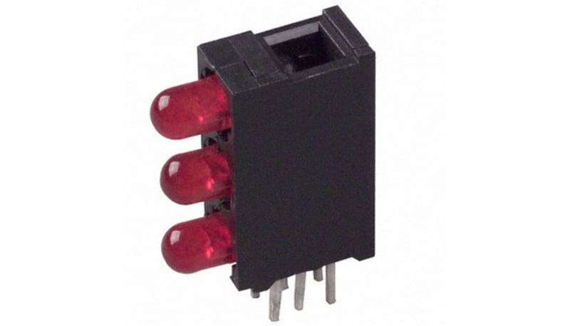 VCC (Visual Communications Company) 5693F1_1_1-A LED RED T1 3-HIGH ASSY