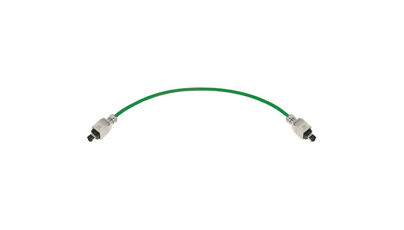 HARTING 09475656003 Network Cable, Wt 251.00 g, Cable Lng 1.50 m, RJ45 ...