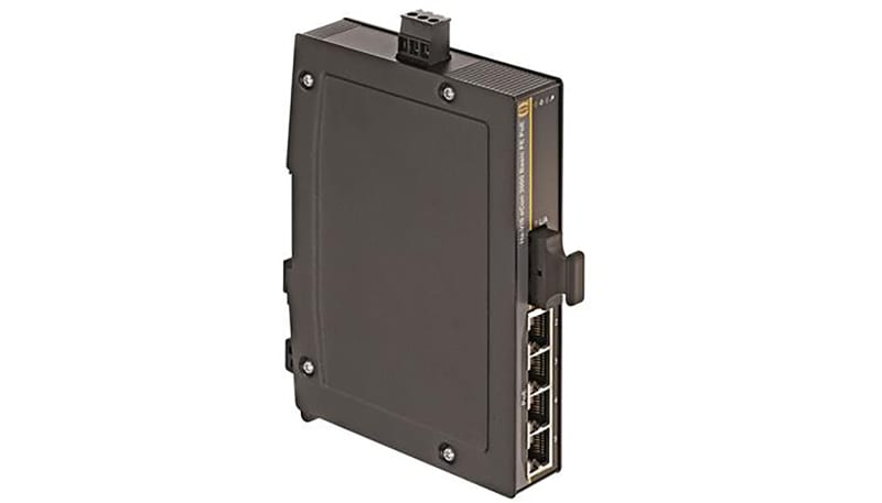 HARTING 24030041230 Ind Ethernet Switch, Output Power 2.88 W, 5 Ports ...