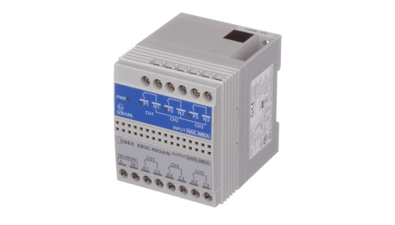 IDEC Corporation EB3C-R03AN Intrinsic Barrier 3 Channel