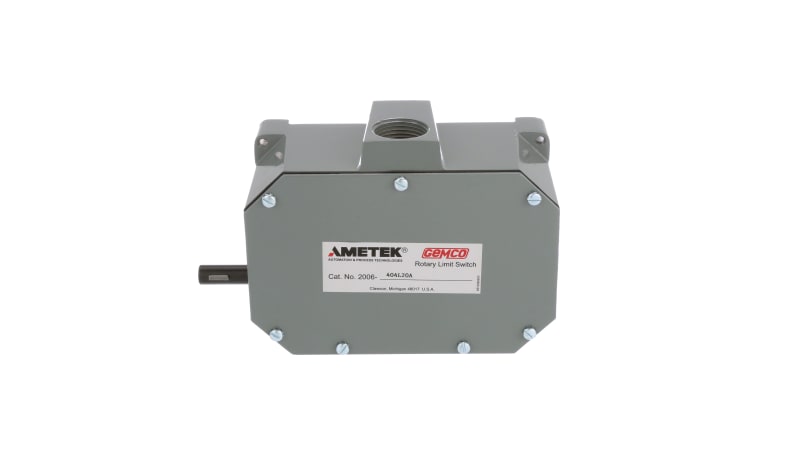 GEMCO 2006404L20A Rotary Limit Switch, geared, NEMA 4, 4 circuit