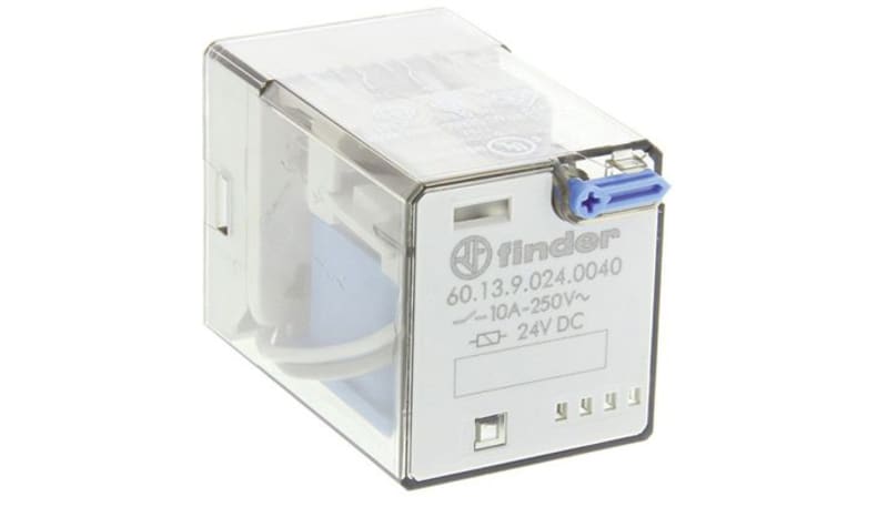 relé finder 60.13.8.024.0040, 11 pines, 250 v., - Compra venta en