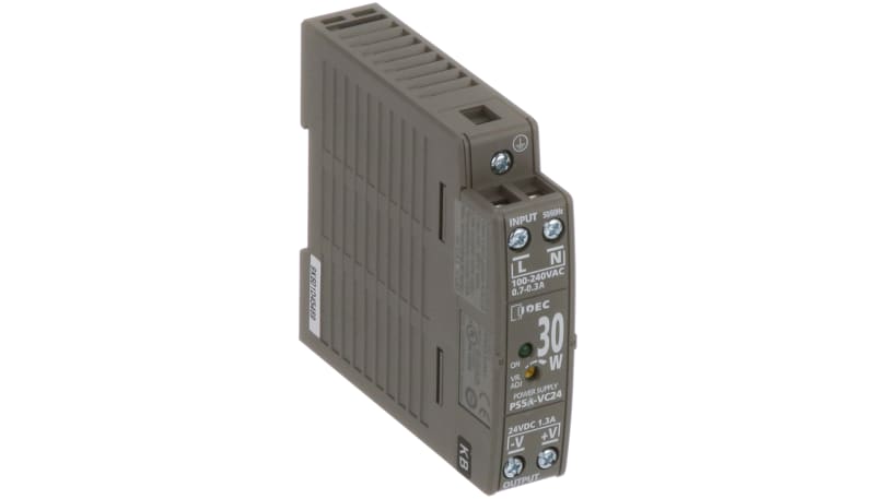 PS5R-VG24 240W 電源ユニット IDEC Corporation PS5R-VC24 Power Supply, AC-DC, 24 DC, 1.25A, 100