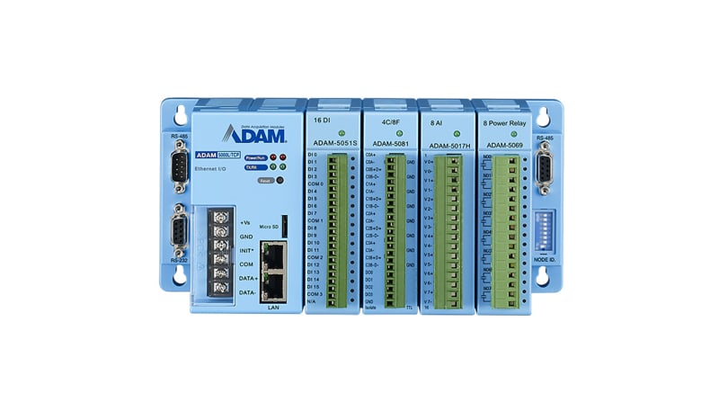 Advantech ADAM-5000L/TCP-BE PLC Expansion Module, 4 Slot Distributed ...