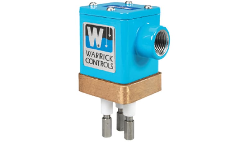 Warrick (Gems Sensors) 3N1A Fitting; Warrick; 1 Probe; PVC; #10 Screws