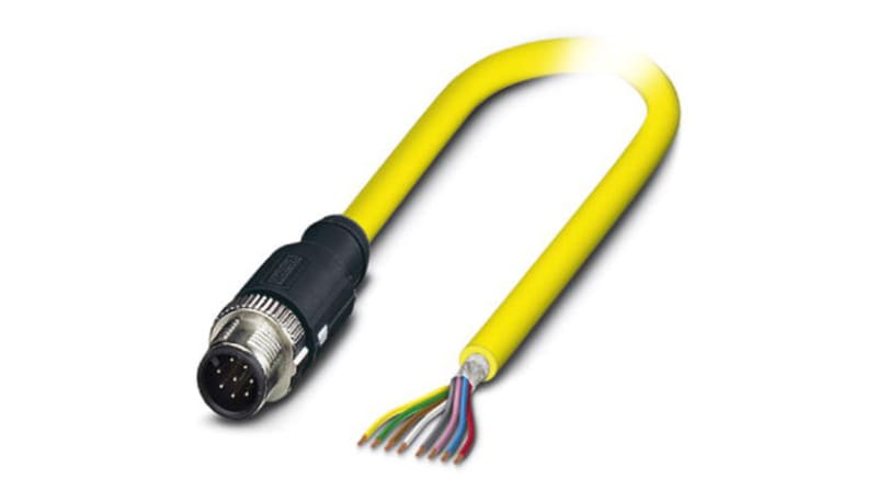 Phoenix Contact 1405839/240/15 Cordset; 15m; SAC-8P-MS SH SCO BK/240/15