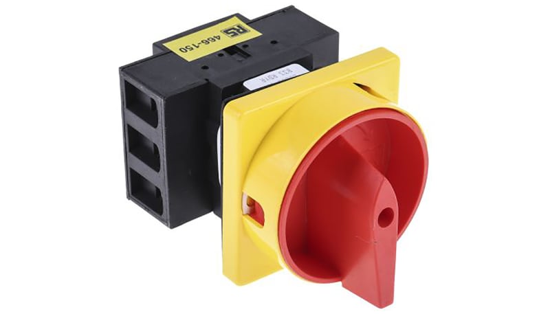 RS PRO 466150 Disconnect Switch Non-Fusible, 32A 750VAC IP65 3