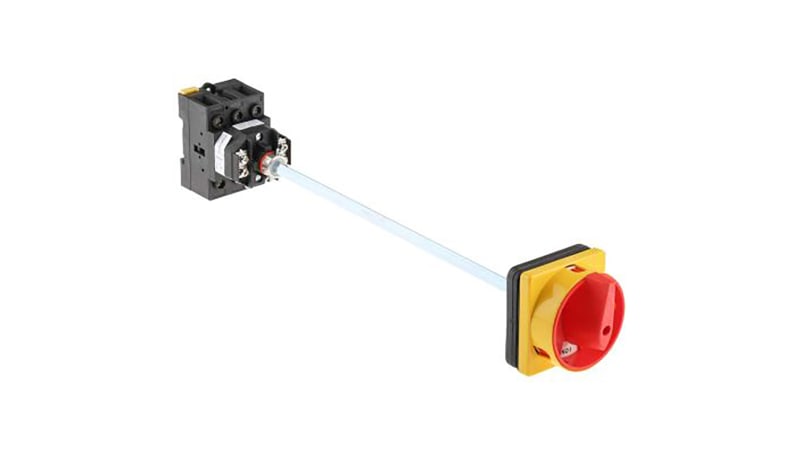 RS PRO 466273 Disconnect Switch Non-Fused 25A 750VAC IP65 3 Pole