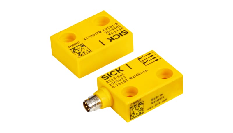 SICK RE13-SAC Magnetic Safety Switch, RE1, 2NO, Plug Conn, Dist