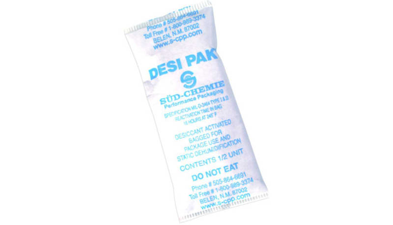 Protektive Pak 48883 DESICCANT PAK, 1/2 UNIT, .CASE OF 700