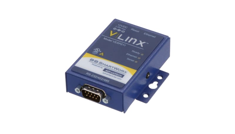 Advantech BB-VESP211 Serial Device Servers, One ETH to One RS-232/422 ...