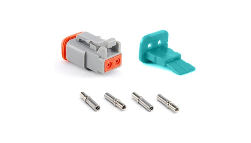 Amphenol Sine Systems AT06-2S-KIT01 Socket Plug Wedge and Contacts Kit ...