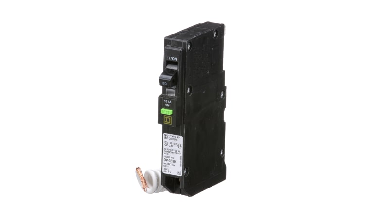 Square D QO120AFI Miniature Circuit Breaker 120V 20A